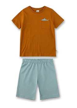 Sanetta Piżama w kolorze błękitno-jasnobrązowym ze sklepu Limango Polska w kategorii Piżamy dziecięce - zdjęcie 188308417