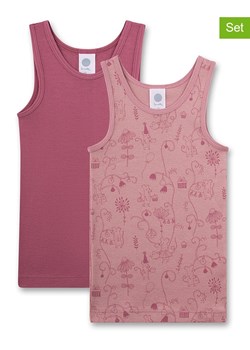 Sanetta Podkoszulki (2 szt.) w kolorze jasnoróżowo-fioletowym ze sklepu Limango Polska w kategorii Podkoszulki dziecięce - zdjęcie 188308679
