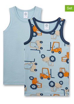 Sanetta Podkoszulki (2 szt.) w kolorze błękitnym ze sklepu Limango Polska w kategorii Podkoszulki dziecięce - zdjęcie 188308685