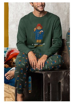 Paddington Piżama "Paddington" w kolorze ciemnozielonym ze sklepu Limango Polska w kategorii Piżamy męskie - zdjęcie 188308906