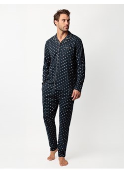 admas Piżama "Admas Classic" w kolorze granatowym ze sklepu Limango Polska w kategorii Piżamy męskie - zdjęcie 188309147