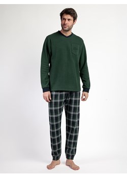 admas Piżama "Magnific" w kolorze ciemnozielono-granatowym ze sklepu Limango Polska w kategorii Piżamy męskie - zdjęcie 188309167