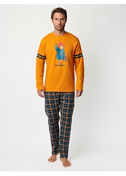 Paddington Piżama "Peanuts" w kolorze pomarańczowo-granatowym ze sklepu Limango Polska w kategorii Piżamy męskie - zdjęcie 188309247