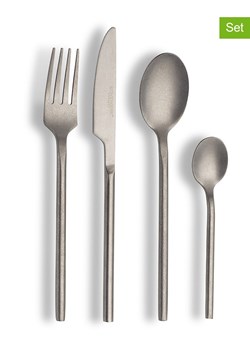 Echtwerk 16-częściowy zestaw sztućców w kolorze srebrnym ze sklepu Limango Polska w kategorii Sztućce - zdjęcie 188309709