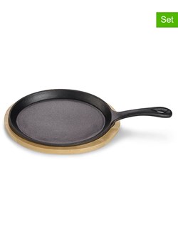 Echtwerk 2-częściowy zestaw w kolorze czarno-jasnobrązowym ze sklepu Limango Polska w kategorii Garnki - zdjęcie 188309939