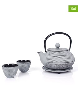 Echtwerk 4-częściowy zestaw w kolorze szarym do herbaty - 800 ml ze sklepu Limango Polska w kategorii Dzbanki i zaparzacze - zdjęcie 188310056