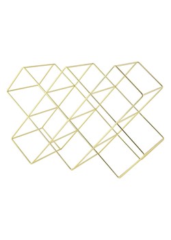 Echtwerk Regał w kolorze złotym na wino - 46 x 31 x 16,6 cm ze sklepu Limango Polska w kategorii Naczynia - zdjęcie 188310468