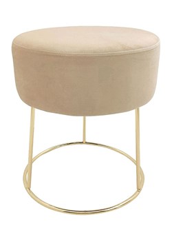 Echtwerk Hocker "Marylin" w kolorze kremowym - wys. 40,5 x Ø 35,5 cm ze sklepu Limango Polska w kategorii Pufy i siedziska - zdjęcie 188310635