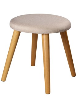 Echtwerk Hocker "Skandi" w kolorze kremowym - wys. 42 x Ø 40 cm ze sklepu Limango Polska w kategorii Pufy i siedziska - zdjęcie 188310659