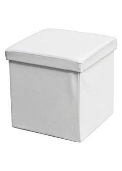 Echtwerk Hocker "StoreCube" w kolorze białym ze schowkiem - 37,5 x 38 x 37,5 cm ze sklepu Limango Polska w kategorii Pufy i siedziska - zdjęcie 188310688