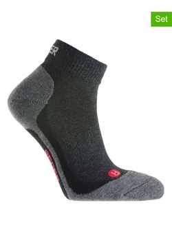 Seger Skarpety (2 pary) "Outdoor Coolmax" w kolorze szarym ze sklepu Limango Polska w kategorii Skarpetki męskie - zdjęcie 188310715