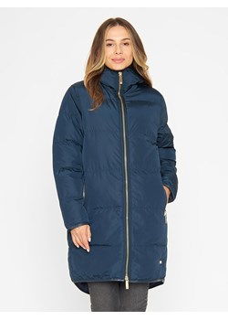 TicketWOMAN Płaszcz pikowany "Stella" w kolorze granatowym ze sklepu Limango Polska w kategorii Kurtki damskie - zdjęcie 188310785