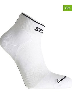 Seger Skarpety funkcyjne (3 pary) w kolorze białym ze sklepu Limango Polska w kategorii Skarpetki męskie - zdjęcie 188310828