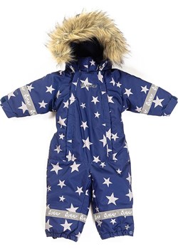 HULABALU Kombinezon zimowy "X-Stars" w kolorze niebieskim ze sklepu Limango Polska w kategorii Kombinezony i kurtki - zdjęcie 188310909