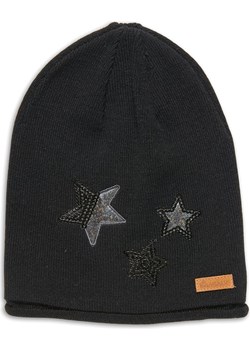 HULABALU Czapka beanie "Glitter" w kolorze czarnym ze sklepu Limango Polska w kategorii Czapki dziecięce - zdjęcie 188310915
