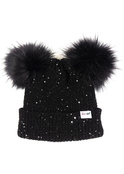 HULABALU Czapka "Lucca" w kolorze czarnym ze sklepu Limango Polska w kategorii Czapki dziecięce - zdjęcie 188310916