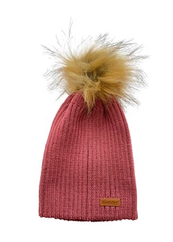 HULABALU Czapka "Paris" w kolorze koralowym ze sklepu Limango Polska w kategorii Czapki dziecięce - zdjęcie 188310977