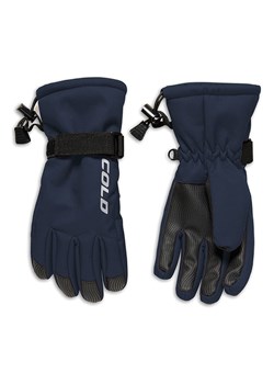 COLD Rękawiczki narciarskie "Igloo" w kolorze granatowym ze sklepu Limango Polska w kategorii Rękawiczki dziecięce - zdjęcie 188311039