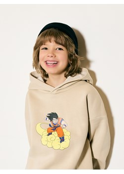 Reserved - Bluza DragonBall - beżowy ze sklepu Reserved w kategorii Bluzy chłopięce - zdjęcie 188313425