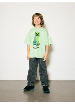 Reserved - Bawełniany t-shirt Minecraft 2 pack - jasnozielony ze sklepu Reserved w kategorii T-shirty chłopięce - zdjęcie 188313516