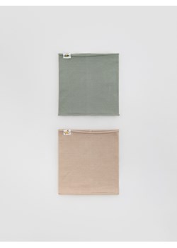 Reserved - Dzianinowy komin z wiskozą 2 pack - wielobarwny ze sklepu Reserved w kategorii Szaliki dziecięce - zdjęcie 188313548