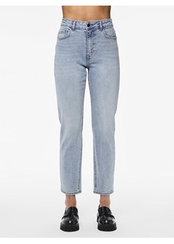 Pieces Dżinsy "Bella" - Tapered fit - w kolorze niebieskim ze sklepu Limango Polska w kategorii Jeansy damskie - zdjęcie 188314065