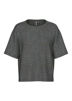 Pieces Koszulka "Bree" w kolorze szarym ze sklepu Limango Polska w kategorii Bluzki damskie - zdjęcie 188314237