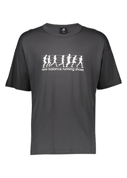 New Balance Koszulka sportowa "Athletics" w kolorze antracytowym ze sklepu Limango Polska w kategorii T-shirty męskie - zdjęcie 188314766