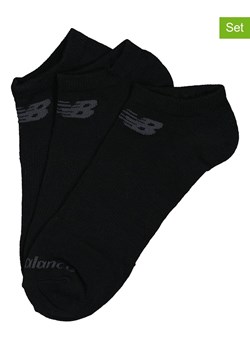 New Balance Skarpety (3 pary) w kolorze czarnym ze sklepu Limango Polska w kategorii Skarpetki męskie - zdjęcie 188315208