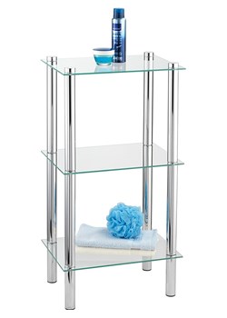 Wenko Regał w kolorze srebnrnym - 40 x 74 x 30 cm ze sklepu Limango Polska w kategorii Regały i witryny - zdjęcie 188316267