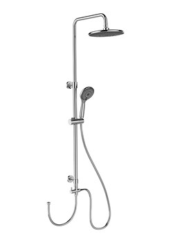 Wenko Zestaw prysznicowy "Watersaving" - wys. 120 cm ze sklepu Limango Polska w kategorii Akcesoria łazienkowe - zdjęcie 188316459