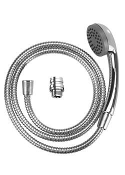 Wenko Słuchawka w kolorze srebrnym do umywalki - dł. 170 cm ze sklepu Limango Polska w kategorii Akcesoria łazienkowe - zdjęcie 188316479