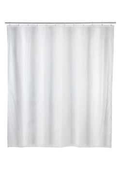 Wenko Zasłona prysznicowa "Uni" w kolorze białym - 200 x 180 cm ze sklepu Limango Polska w kategorii Akcesoria łazienkowe - zdjęcie 188316515