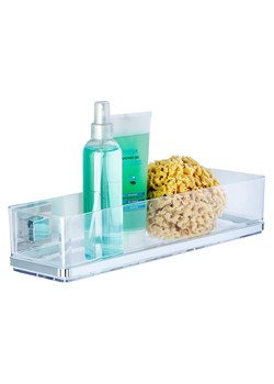 Wenko Półka prysznicowa "Vacuum-Loc Quadro" - 38,5 x 8,5 x 14,5 cm ze sklepu Limango Polska w kategorii Akcesoria łazienkowe - zdjęcie 188317075