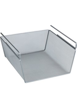 Wenko Koszyk w kolorze srebrnym na regał - 23 x 14 x 28 cm ze sklepu Limango Polska w kategorii Pojemniki kuchenne - zdjęcie 188318016