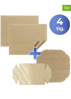 Wenko Folie (4 szt.) w kolorze jasnobrązowym do pieczenia ze sklepu Limango Polska w kategorii Akcesoria do pieczenia - zdjęcie 188318739