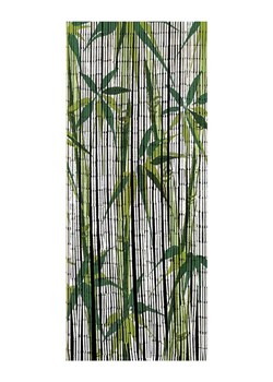 Wenko Kurtyna drzwiowa "Bamboo" w kolorze biało-zielonym - dł. 200 x 90 cm ze sklepu Limango Polska w kategorii Tekstylia - zdjęcie 188319078