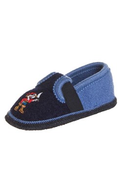 kitz-pichler Filcowe kapcie ''Bob Pirat'' w kolorze granatowo-niebieskim ze sklepu Limango Polska w kategorii Kapcie dziecięce - zdjęcie 188319905