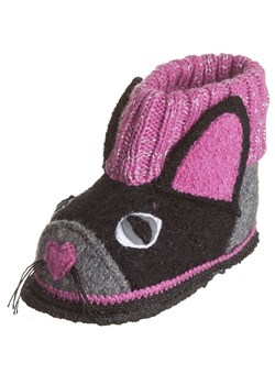 kitz pichler Bambosze w kolorze czarno-różowym ze sklepu Limango Polska w kategorii Kapcie dziecięce - zdjęcie 188320297