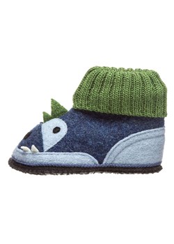 kitz pichler Bambosze "Dago" w kolorze niebiesko-zielonym ze sklepu Limango Polska w kategorii Kapcie dziecięce - zdjęcie 188320449