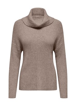 ONLY Golf w kolorze szarobrązowym ze sklepu Limango Polska w kategorii Swetry damskie - zdjęcie 188320905