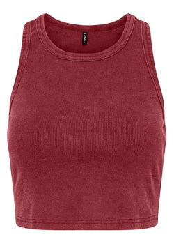 ONLY Top w kolorze czerwonym ze sklepu Limango Polska w kategorii Bluzki damskie - zdjęcie 188321387