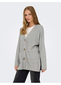 ONLY Kardigan w kolorze szarym ze sklepu Limango Polska w kategorii Swetry damskie - zdjęcie 188321498