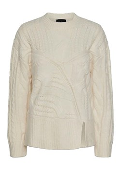 Pieces Sweter w kolorze kremowym ze sklepu Limango Polska w kategorii Swetry damskie - zdjęcie 188321958