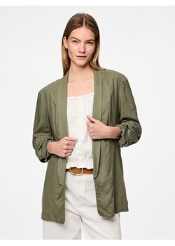 Pieces Blezer "Pia" w kolorze oliwkowym ze sklepu Limango Polska w kategorii Marynarki damskie - zdjęcie 188321979
