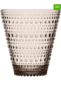 iittala Szklanki (2 szt.) "Kastehelmi" w kolorze beżowym - 300 ml ze sklepu Limango Polska w kategorii Naczynia - zdjęcie 188323368