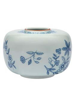 Moomin Wazon "Ostindia" w kolorze biało-niebieskim - wys. 9 x Ø 13 cm ze sklepu Limango Polska w kategorii Wazony - zdjęcie 188323487