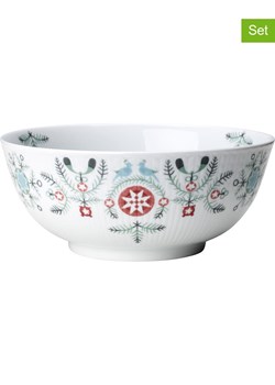 Rörstrand Miski (2 szt.) "Swedish Grace - Winter" w kolorze białym ze wzorem - 600 ml ze sklepu Limango Polska w kategorii Naczynia - zdjęcie 188323507