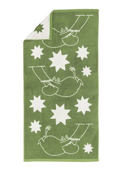 Moomin Ręcznik prysznicowy "Stars" w kolorze zielono-białym - 140 x 70 cm ze sklepu Limango Polska w kategorii Ręczniki - zdjęcie 188323628