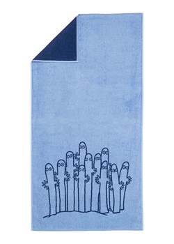 Moomin Ręcznik prysznicowy "Hatifnatten" w kolorze niebieskim - 140 x 70 cm ze sklepu Limango Polska w kategorii Ręczniki - zdjęcie 188323635